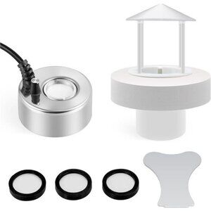 Mist Maker 350ml/H, Halloween Party Ultrasonic Pond Fogger Aluminum Mister